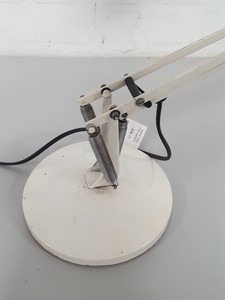 Thumbnail image of Anglepoise Cream/White Flexible-Arm Office Desk Lamp - Upcycle