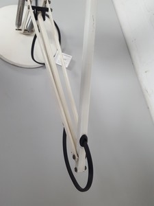 Thumbnail image of Anglepoise Cream/White Flexible-Arm Office Desk Lamp - Upcycle