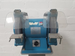 Thumbnail image of Wolf Type 8356 Benchtop Grinder On Stand Disc Grinding 1 Phase Single Phase