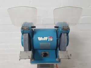 Thumbnail image of Wolf Type 8356 Benchtop Grinder On Stand Disc Grinding 1 Phase Single Phase