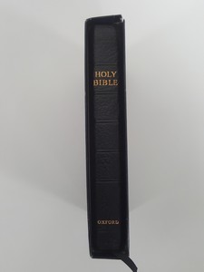 Thumbnail image of Brevier Clarendon Oxford India Paper Morocco Grain Goatskin Bible yapp A1792 