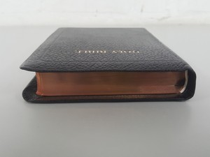 Thumbnail image of Brevier Clarendon Oxford India Paper Morocco Grain Goatskin Bible yapp A1792 