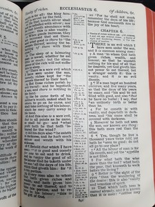 Thumbnail image of Brevier Clarendon Oxford India Paper Morocco Grain Goatskin Bible yapp A1792 