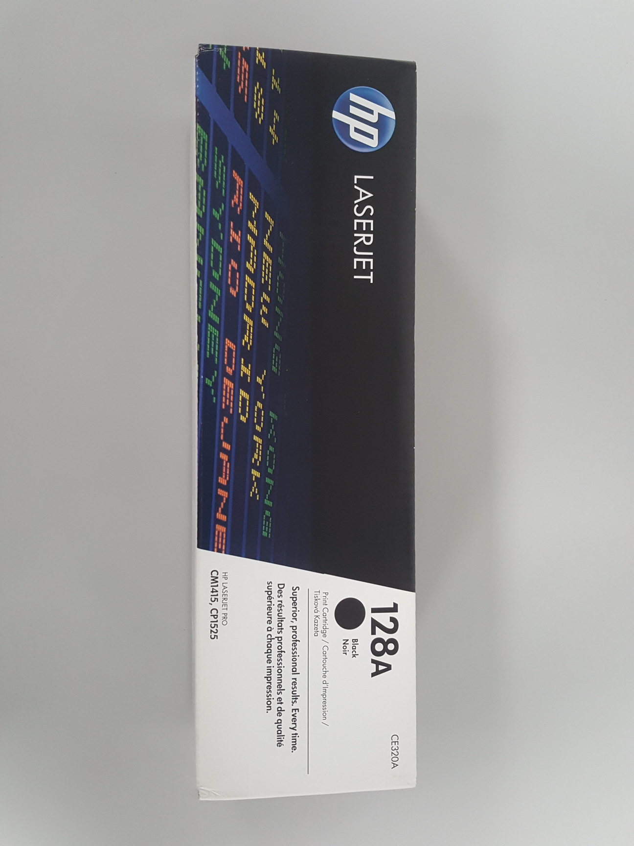 Image of Genuine HP LaserJet 128A CE320A Black Printer Toner Cartridge 