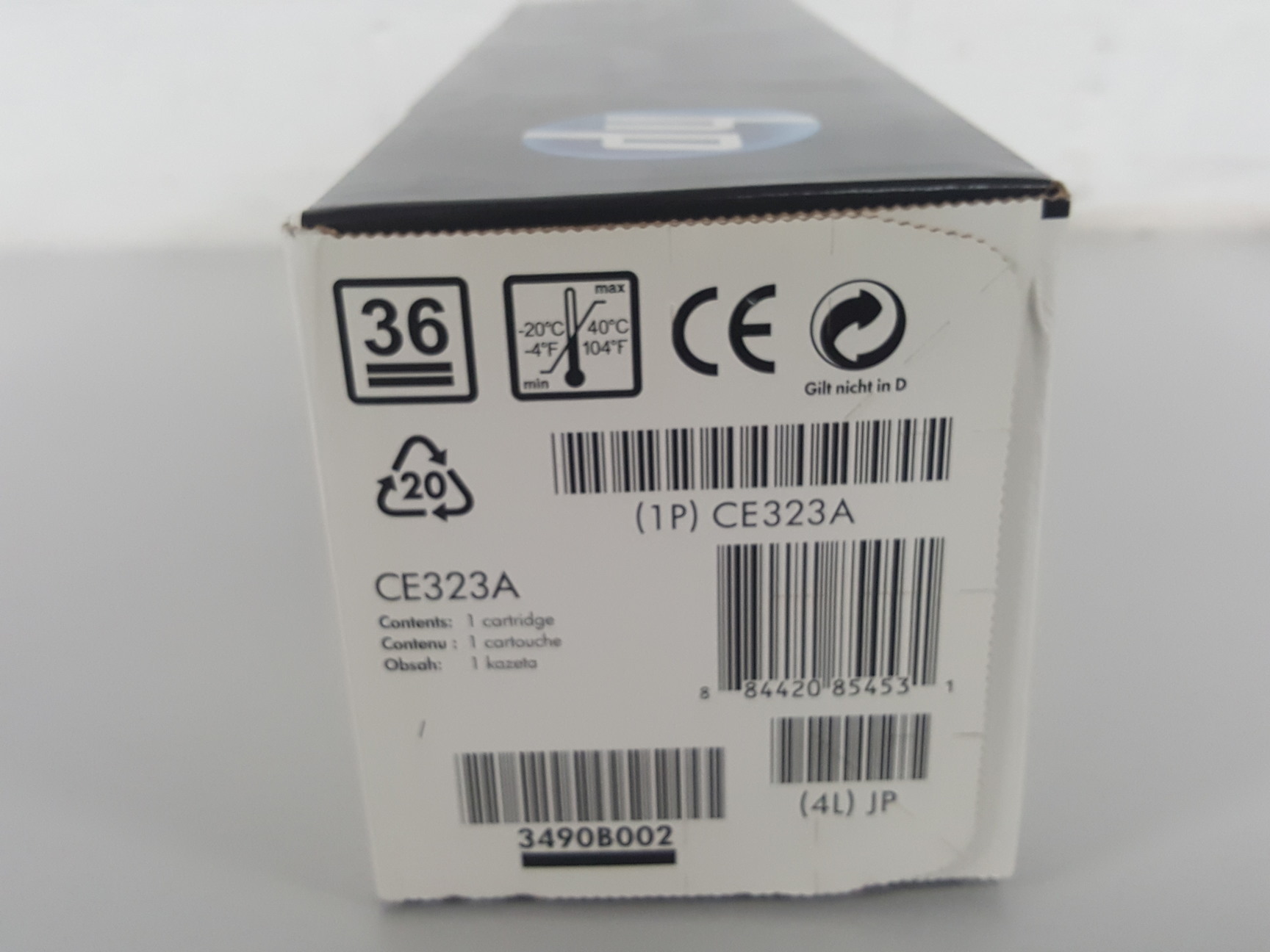 Image of Genuine HP LaserJet 128A CE323A Magenta Printer Toner Cartridge 