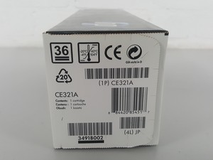 Thumbnail image of Genuine HP LaserJet 128A CE321A Cyan Printer Toner Cartridge 