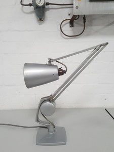 Thumbnail image of Angelpoise Flexible Arm Desk Lamp Silver / Grey Upcycle