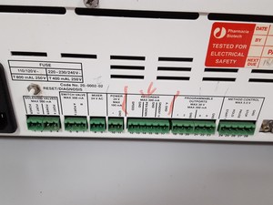 Thumbnail image of Pharmacia Biotech FPLC 1x UV-M II Detector, 2x P-500 Pumps, 1x Frac-100, Lab