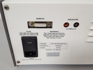 Thumbnail image of Pharmacia Biotech FPLC 1x UV-M II Detector, 2x P-500 Pumps, 1x Frac-100, Lab
