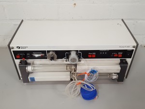 Thumbnail image of Pharmacia Biotech FPLC 1x UV-M II Detector, 2x P-500 Pumps, 1x Frac-100, Lab