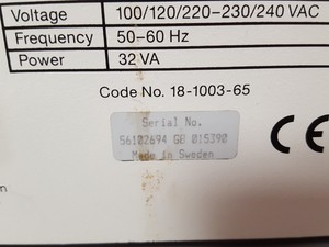Thumbnail image of Pharmacia Biotech FPLC 1x UV-M II Detector, 2x P-500 Pumps, 1x Frac-100, Lab