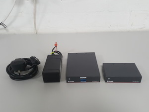 Thumbnail image of 2x Extron DTP HDMI 230 Tx & DTP HDMI 230 Rx. Includes 1 x PSU & IEC cable