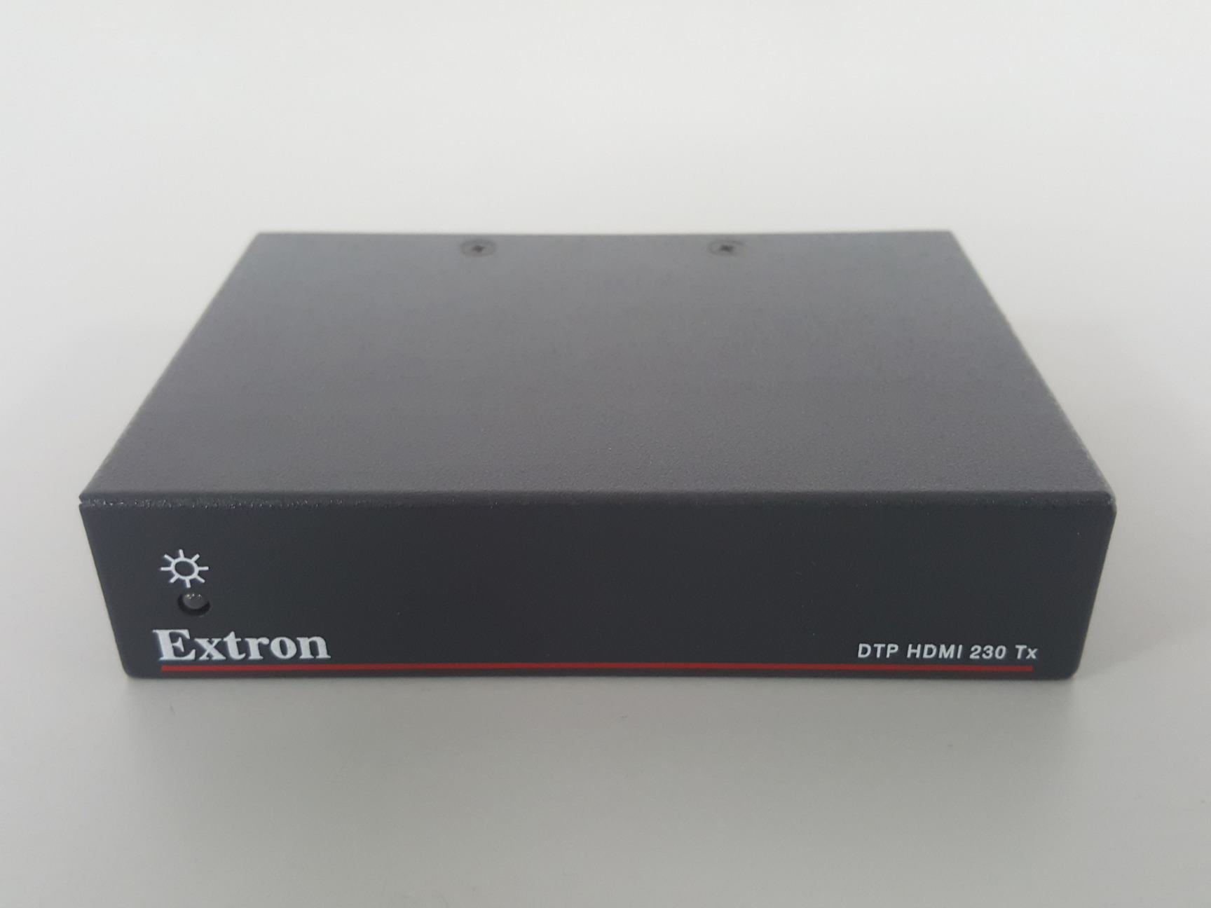 Image of 2x Extron DTP HDMI 230 Tx & DTP HDMI 230 Rx. Includes 1 x PSU & IEC cable