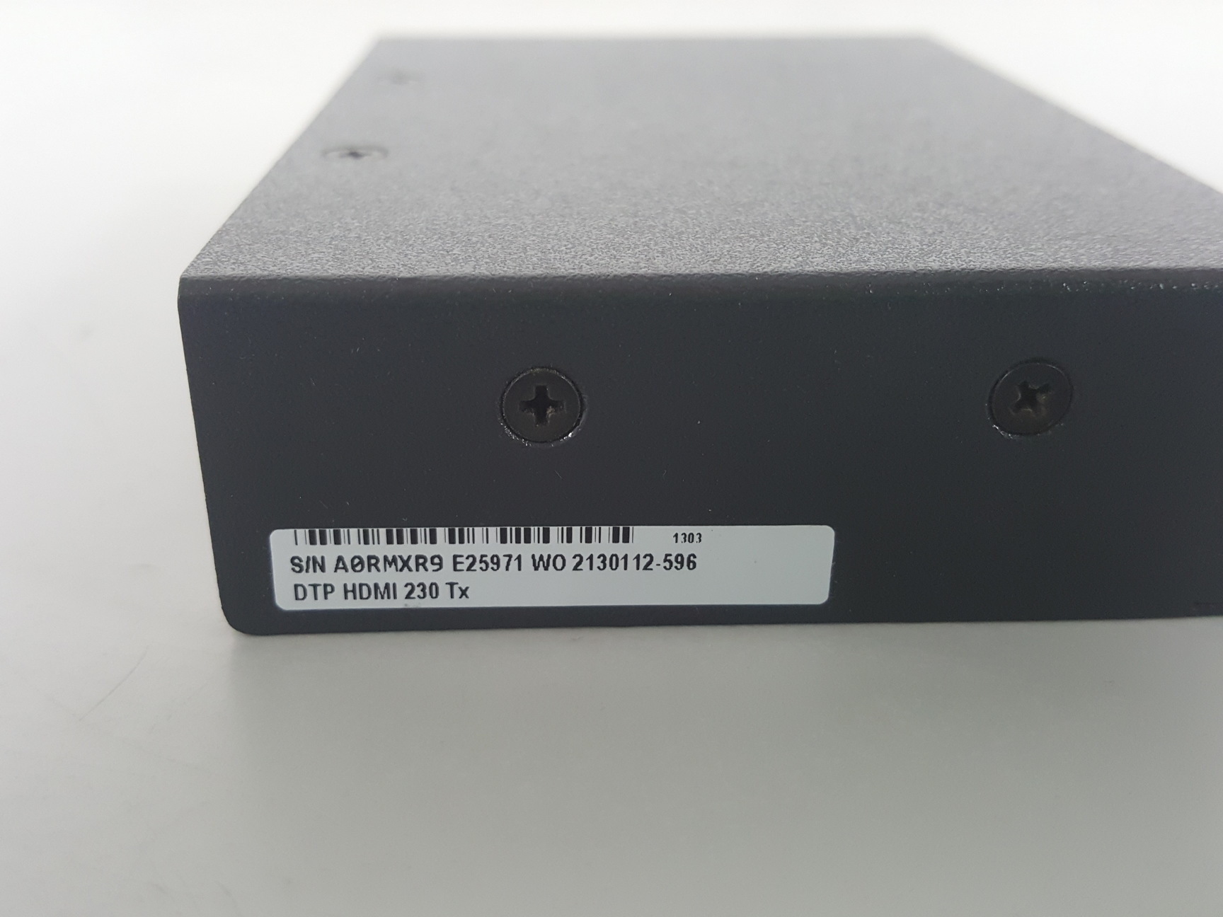 Image of 2x Extron DTP HDMI 230 Tx & DTP HDMI 230 Rx. Includes 1 x PSU & IEC cable