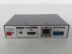 Thumbnail image of 2x Extron DTP HDMI 230 Tx & DTP HDMI 230 Rx. Includes 1 x PSU & IEC cable