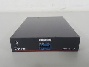 Thumbnail image of 2x Extron DTP HDMI 230 Tx & DTP HDMI 230 Rx. Includes 1 x PSU & IEC cable