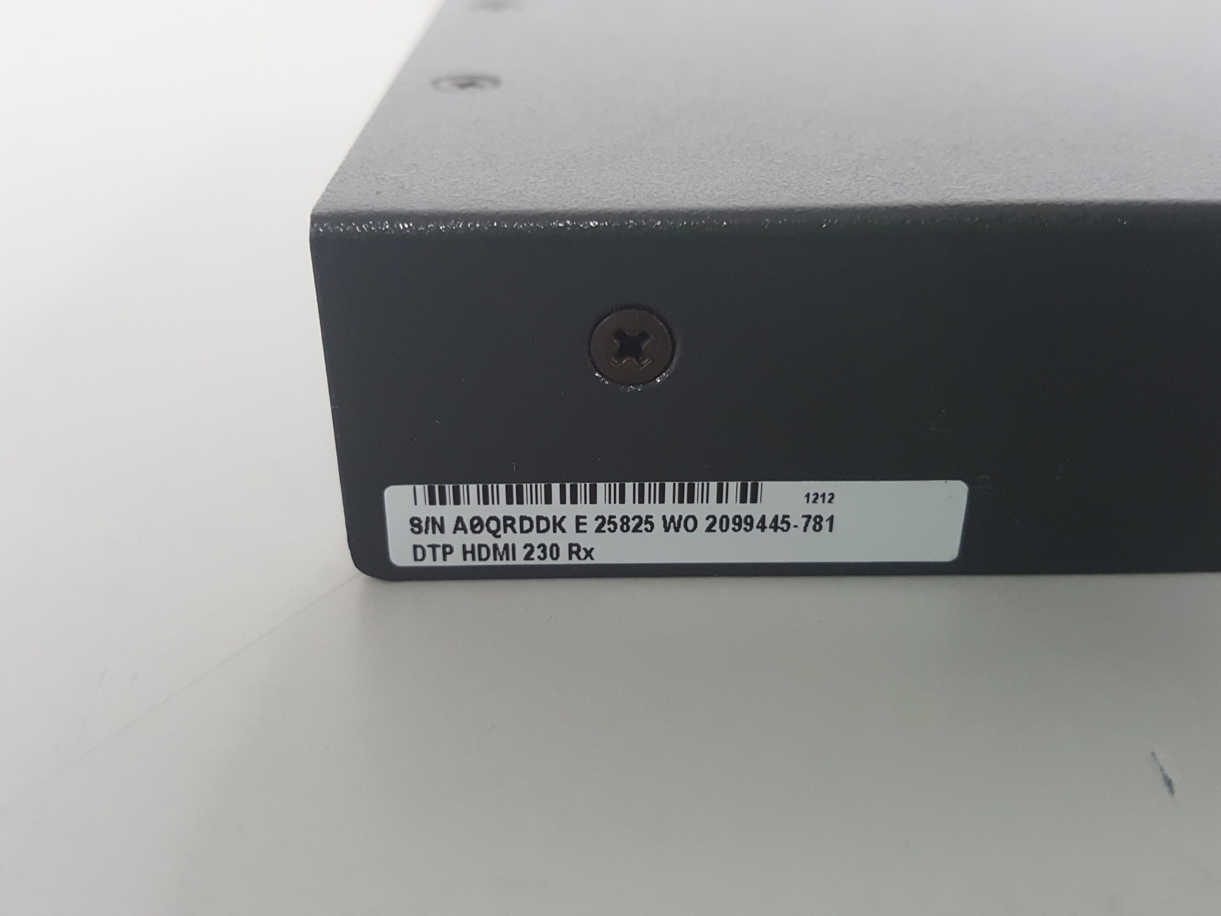 Image of 2x Extron DTP HDMI 230 Tx & DTP HDMI 230 Rx. Includes 1 x PSU & IEC cable