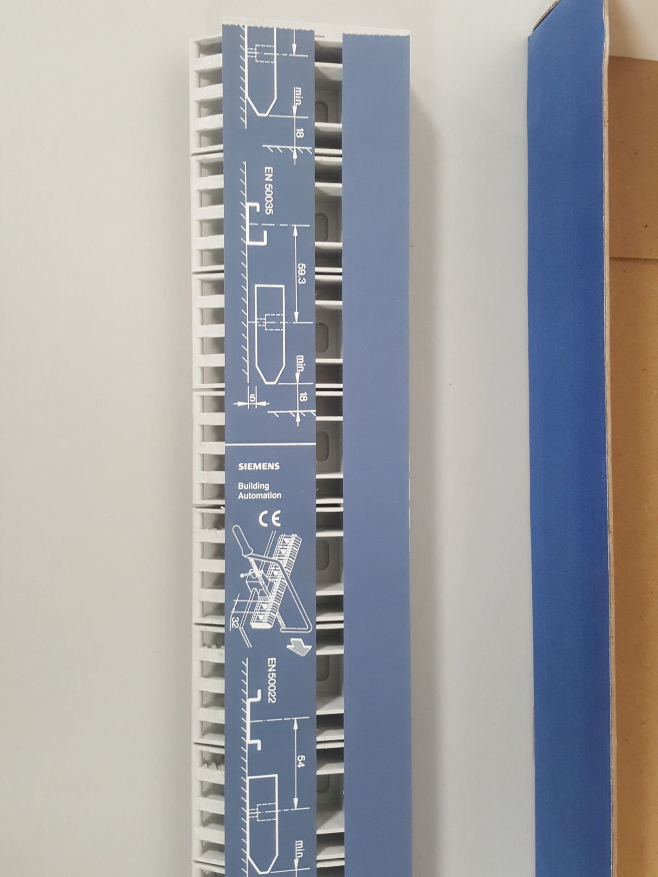 Image of Siemens PTX1.6 Module Rail for I/O System