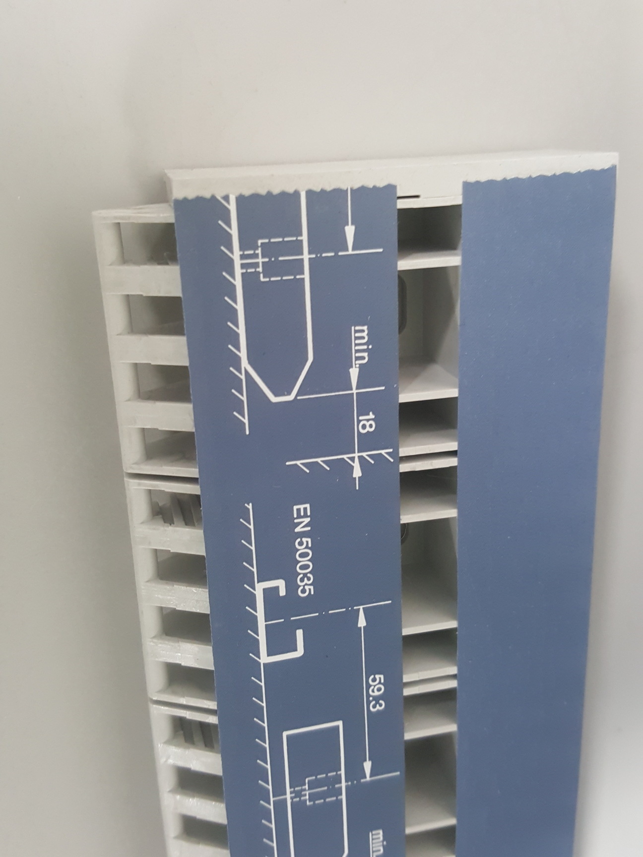 Image of Siemens PTX1.6 Module Rail for I/O System