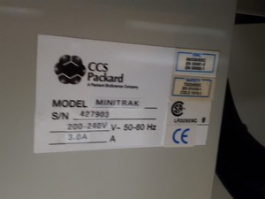 Thumbnail image of Packard BioScience MiniTrak V System 4 Plate Stacker, 6 Position Deck, Lab