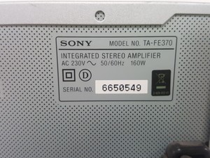 Thumbnail image of Sony TA-FE370 Integrated Stereo Amplifier 