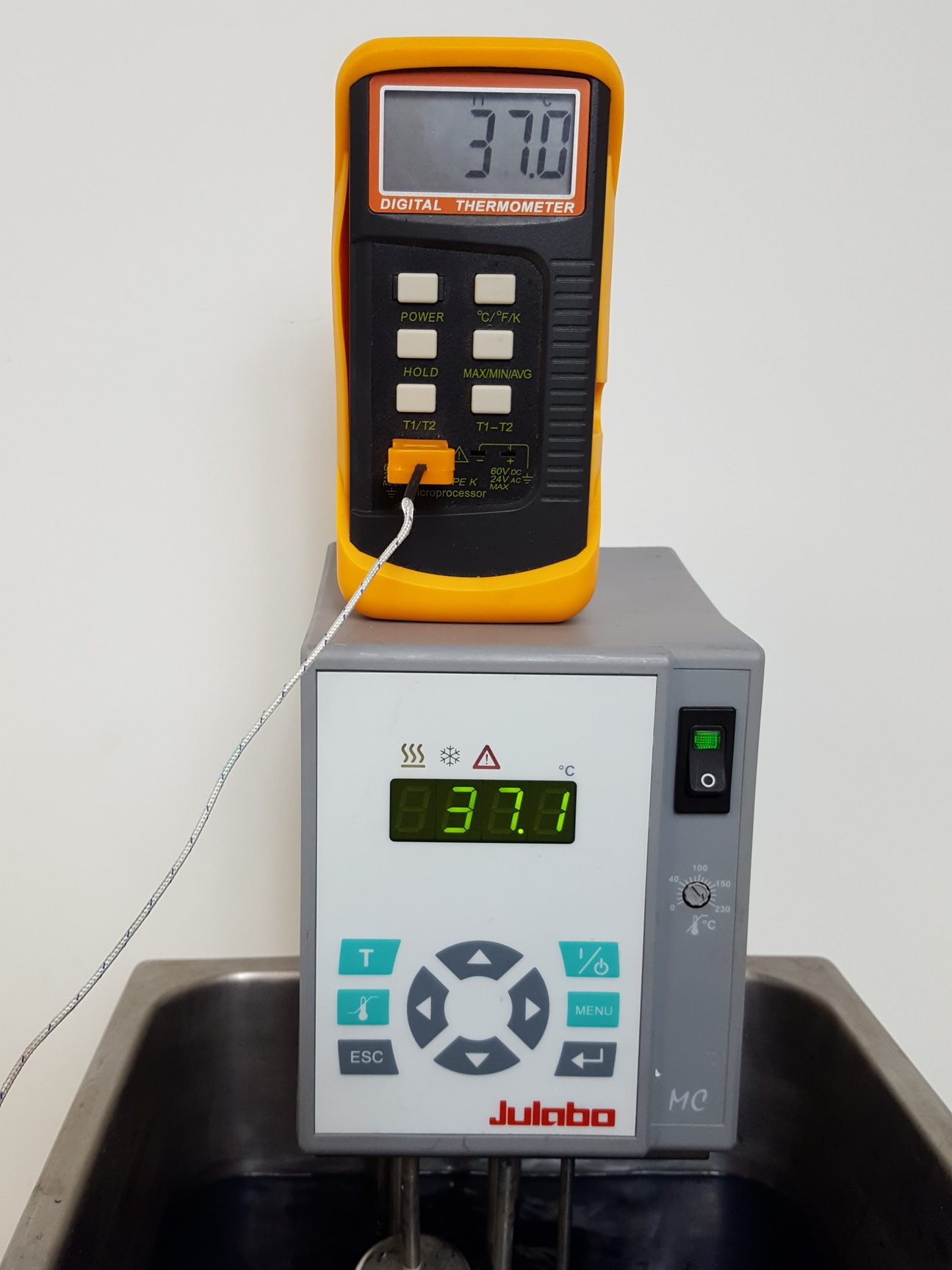 Image of Julabo MC Immersion Heating Water Bath Circulator Lab 