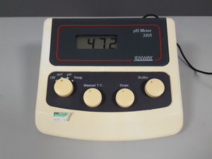 Thumbnail image of Jenway Model 3305 pH Meter, mV, pH, Temp Lab