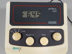 Thumbnail image of Jenway Model 3305 pH Meter, mV, pH, Temp Lab