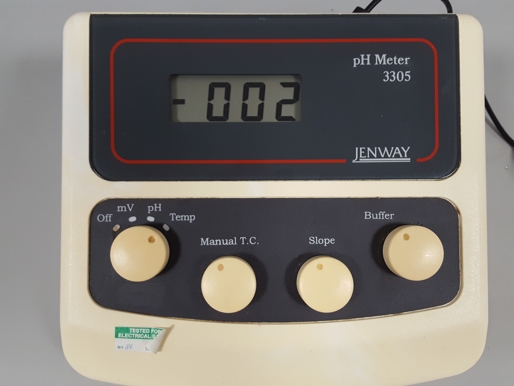 Image of Jenway Model 3305 pH Meter, mV, pH, Temp Lab