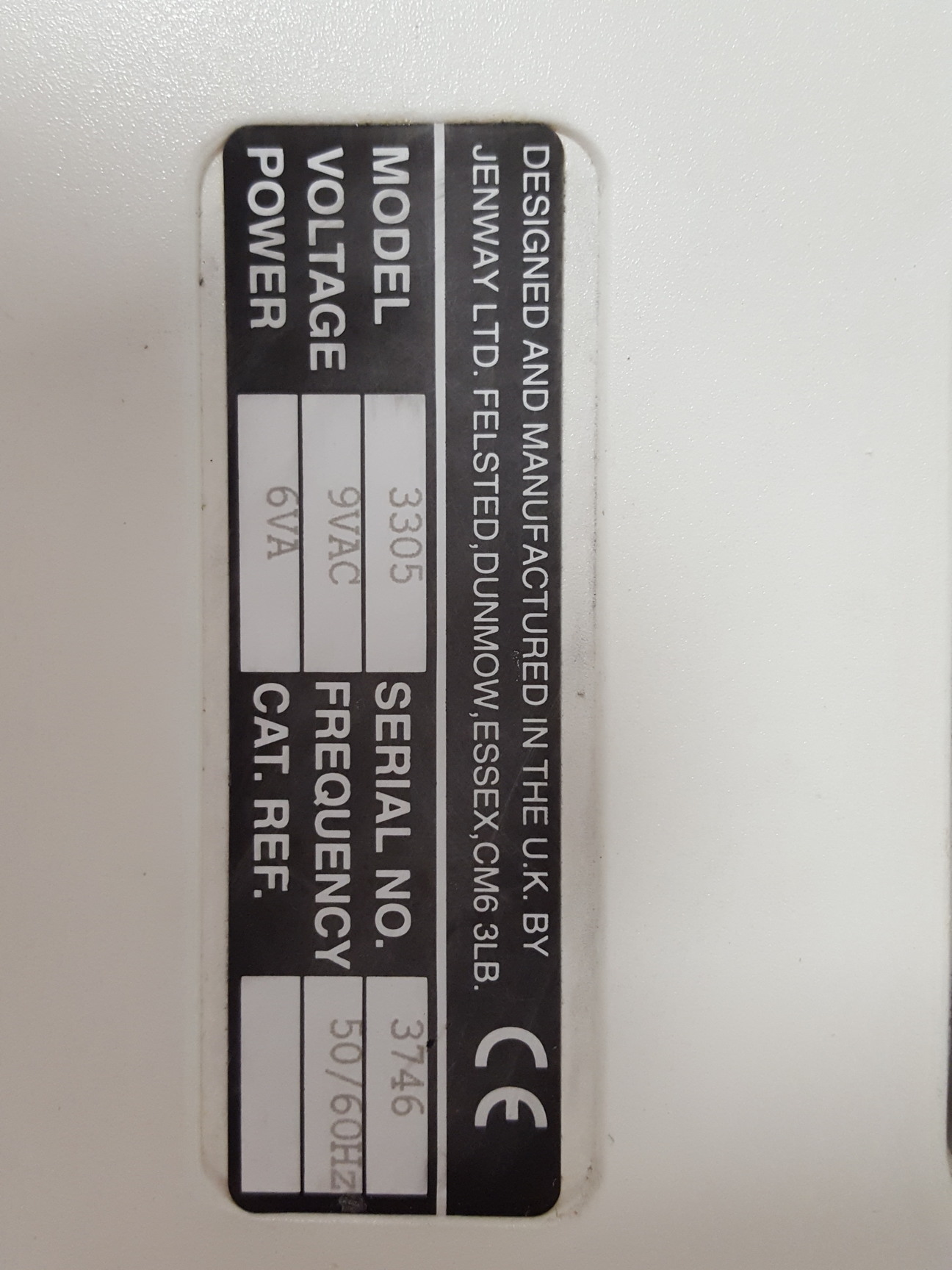 Image of Jenway Model 3305 pH Meter, mV, pH, Temp Lab