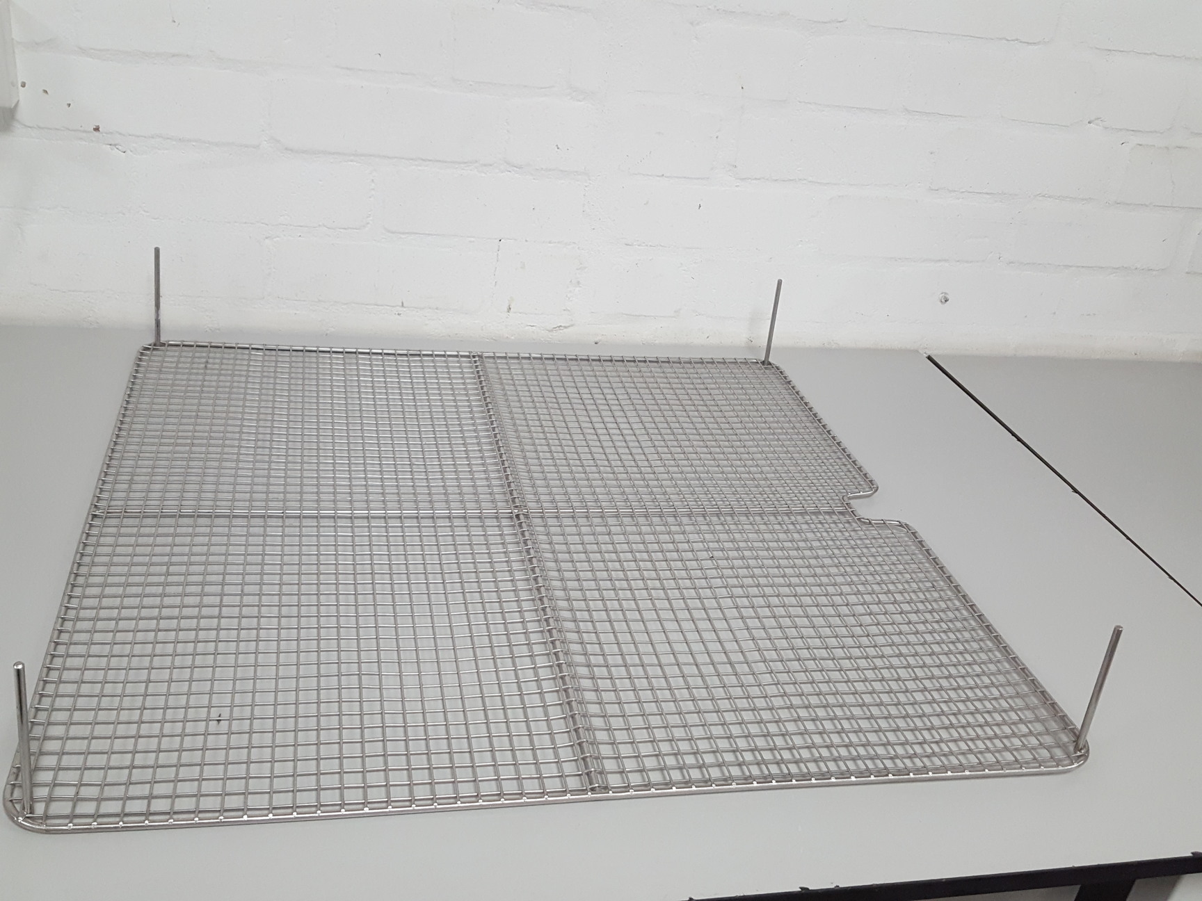 Image of 7 x Stainless Steel Baskets & Trays for Laboratory Dishwasher Various Sizes Lab