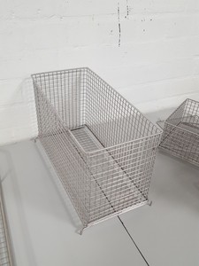 Thumbnail image of 7 x Stainless Steel Baskets & Trays for Laboratory Dishwasher Various Sizes Lab