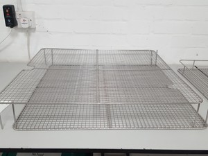Thumbnail image of 7 x Stainless Steel Baskets & Trays for Laboratory Dishwasher Various Sizes Lab