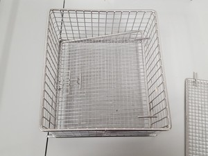 Thumbnail image of 7 x Stainless Steel Baskets & Trays for Laboratory Dishwasher Various Sizes Lab
