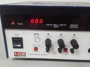 Thumbnail image of LKB Bromma 2197 Electrophoresis Lab Power Supply 