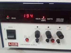 Thumbnail image of LKB Bromma 2197 Lab Electrophoresis Power Supply 
