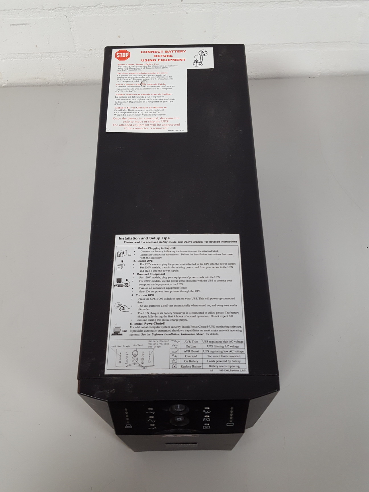 Image of APC Smart UPS 1500 Uninterruptible Power Supply