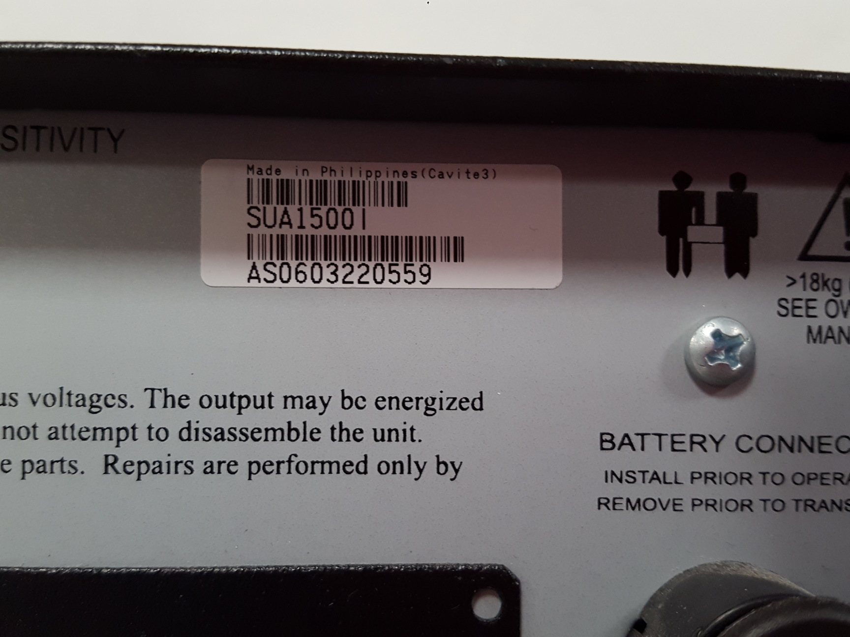 Image of APC Smart UPS 1500 Uninterruptible Power Supply