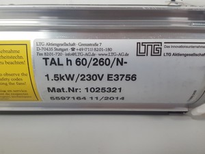 Thumbnail image of LTG TAL h 60/260/N- 1.5kW/230V, Tangetail Fans