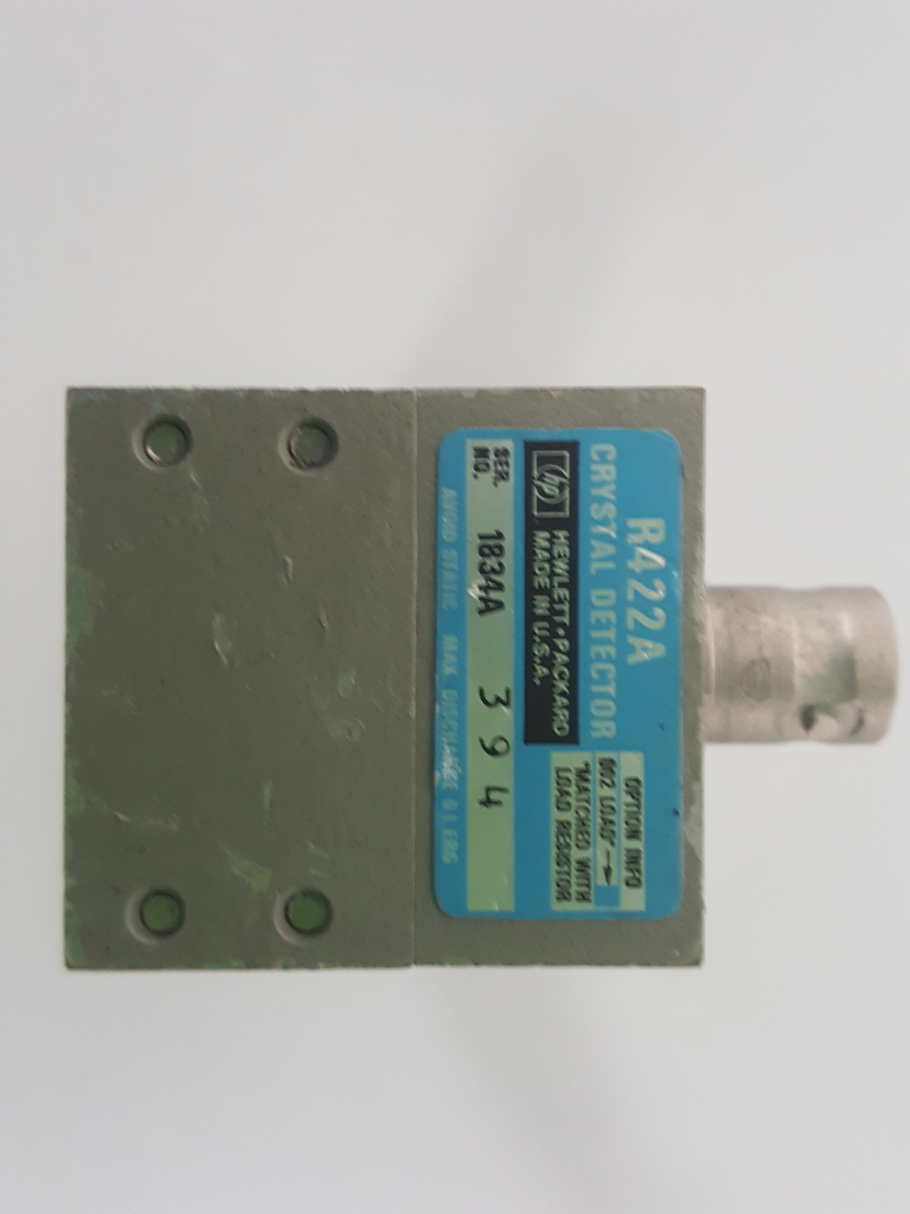 Image of HP Microwave Waveguide MX2928 Harmonic Mixer 934A Crystal Detectors R422A 11584A