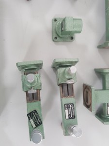 Thumbnail image of Job Lot Mid-Century Microwavegear Microwave Waveguide Tubes Square Coupling Lab