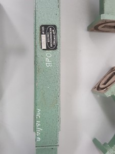 Thumbnail image of Job Lot Mid-Century Microwavegear Microwave Waveguide Tubes Square Coupling Lab