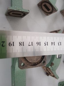 Thumbnail image of Job Lot Mid-Century Microwavegear Microwave Waveguide Tubes Square Coupling Lab