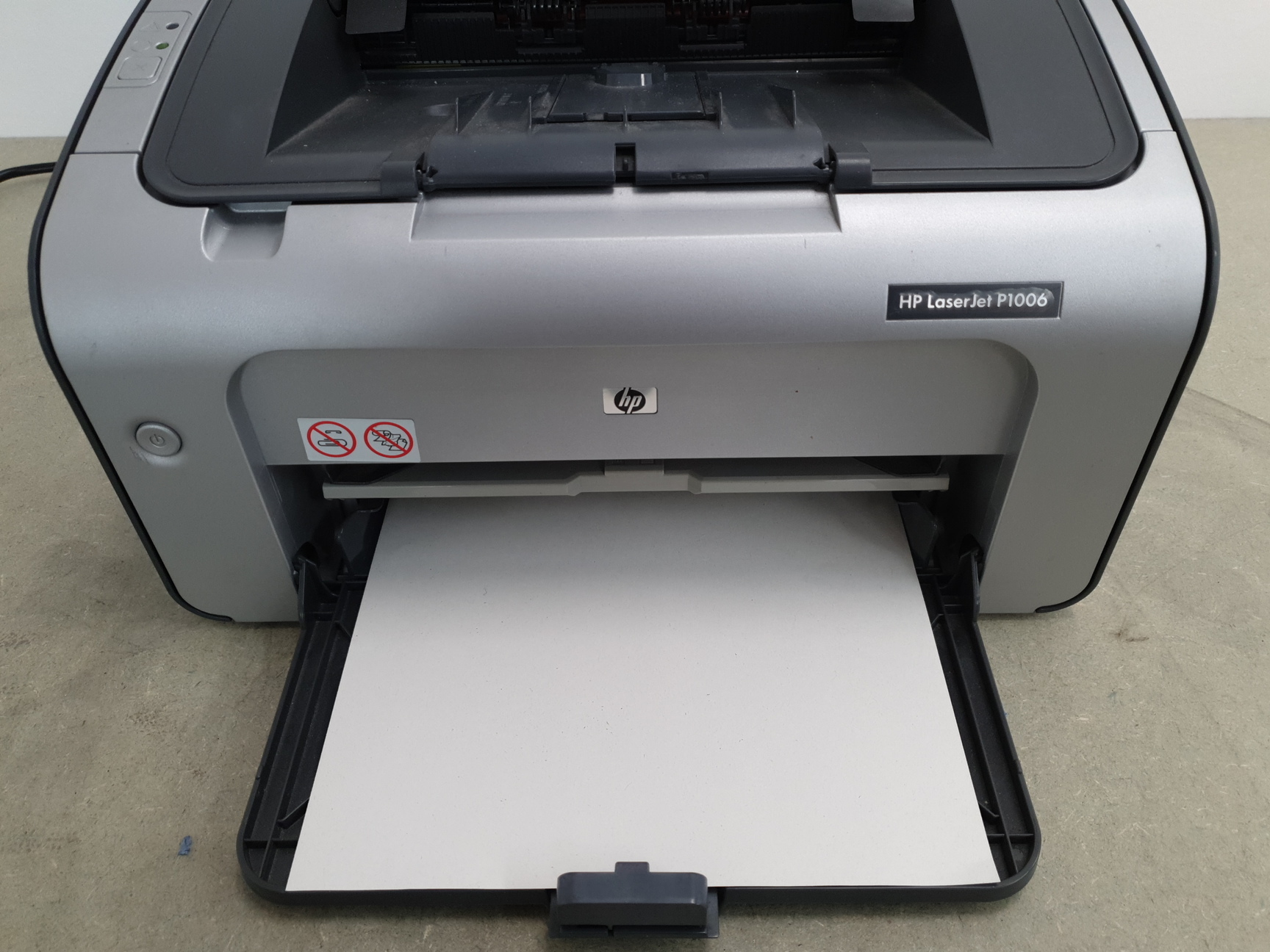 Hp laserjet p1006 бледно печатает