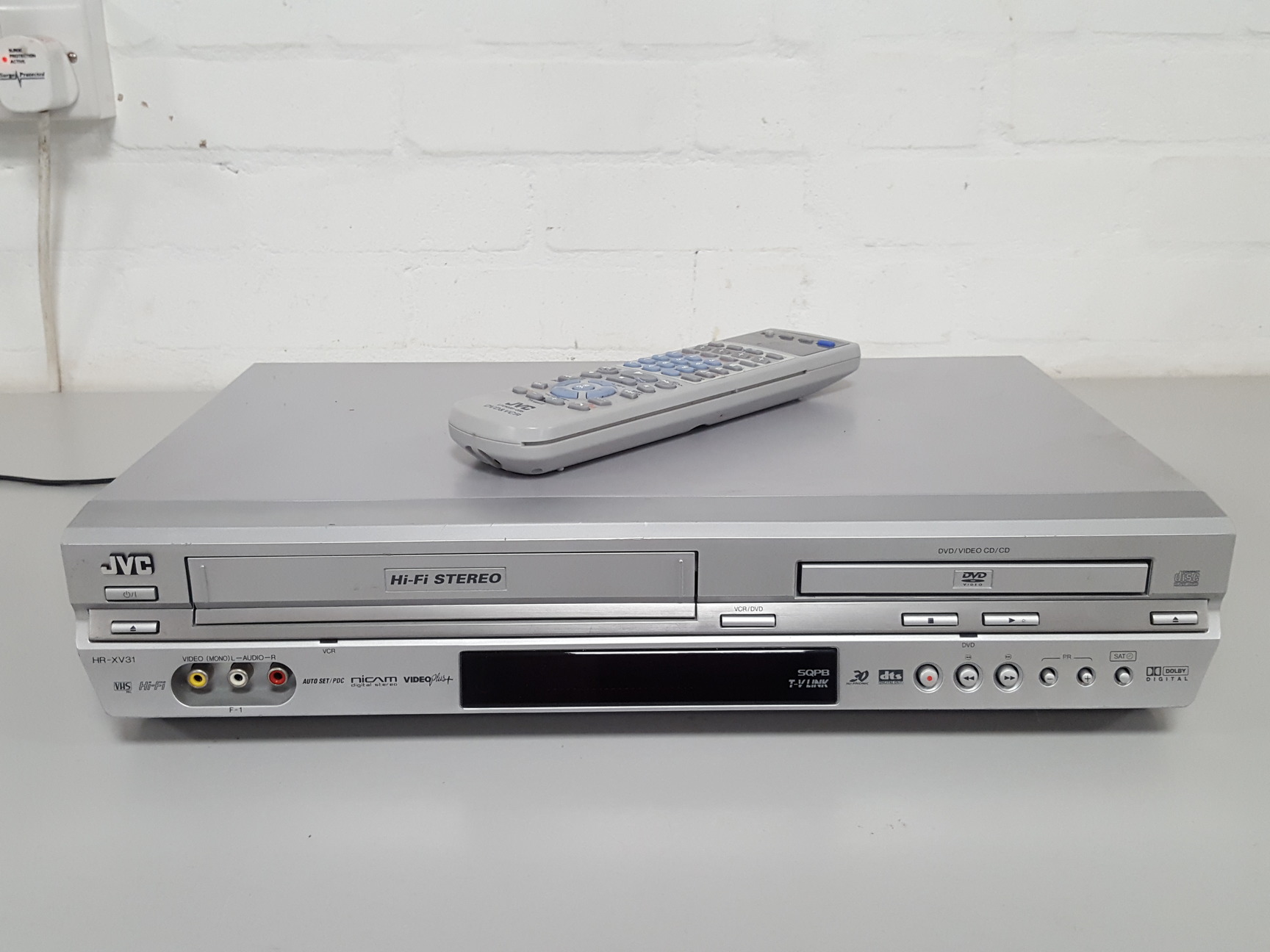 Jvc Hr Xvc Su Combo Dvd Vcr Vhs Video Cassette Recorder Tested My Xxx