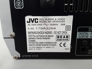 Thumbnail image of JVC HR-XV31EK DVD / VHS Player Combo VCR Player 