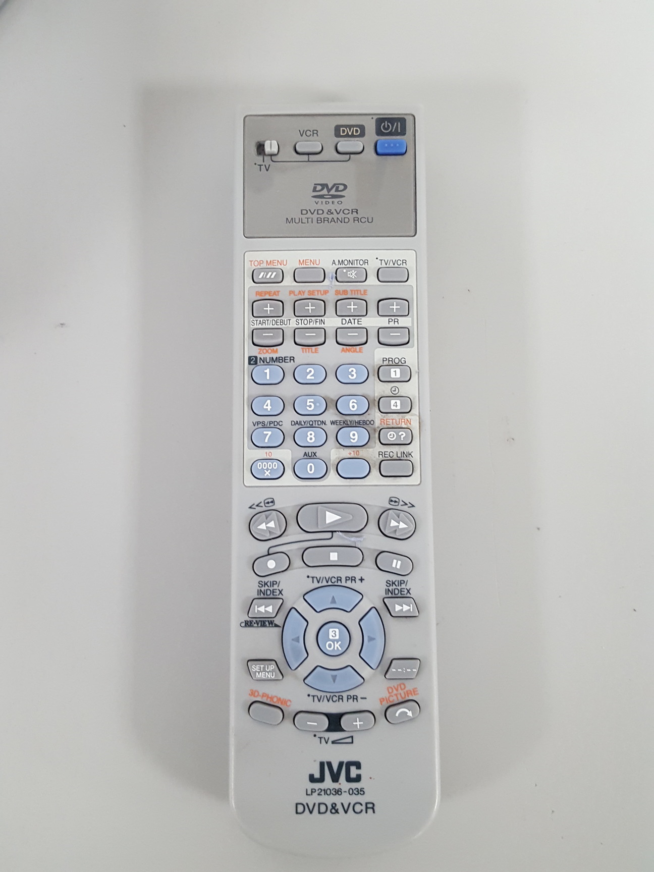 Image of JVC HR-XV31EK DVD / VHS Player Combo VCR Player