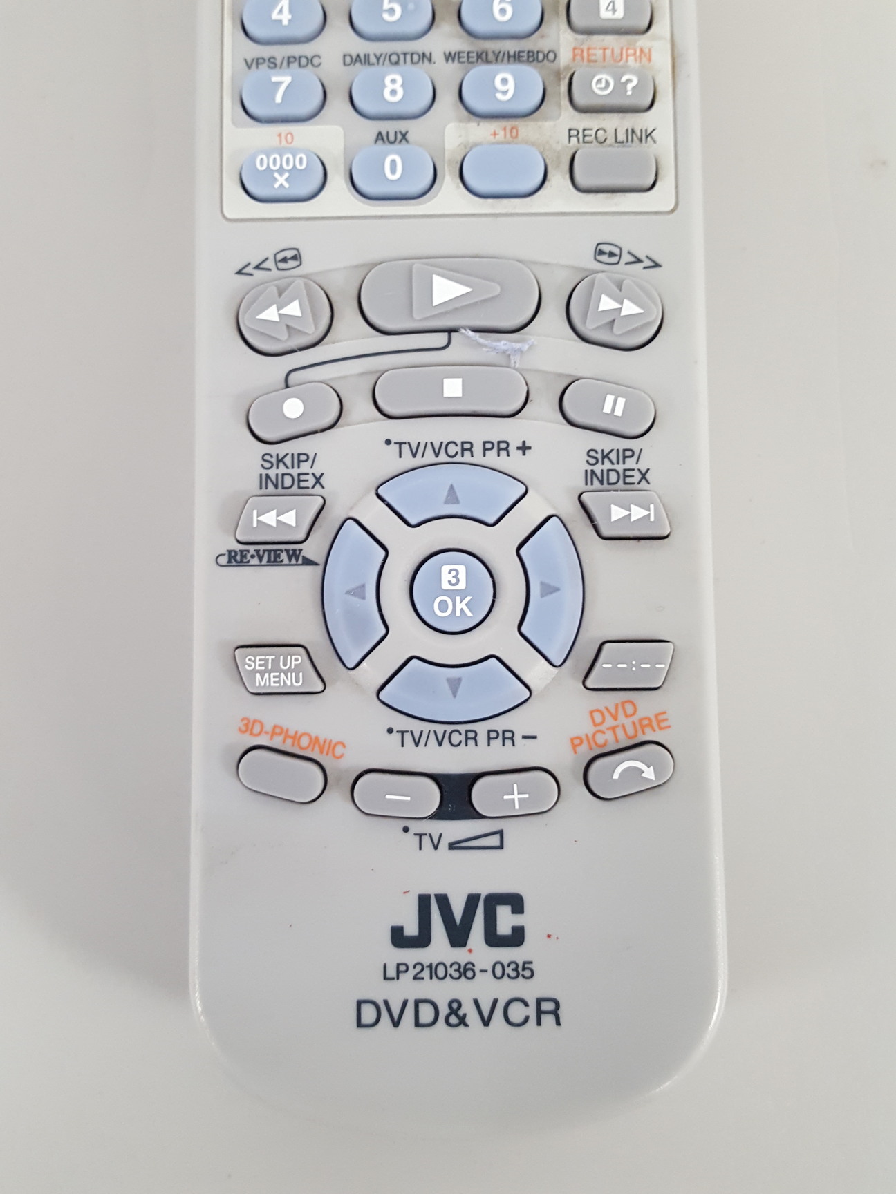 Image of JVC HR-XV31EK DVD / VHS Player Combo VCR Player