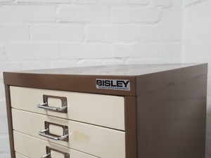 Thumbnail image of Bisley 15 Drawer Office Filing Cabinet Workshop Small Parts Office Metal
