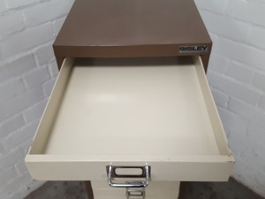 Thumbnail image of Bisley 15 Drawer Office Filing Cabinet Workshop Small Parts Office Metal